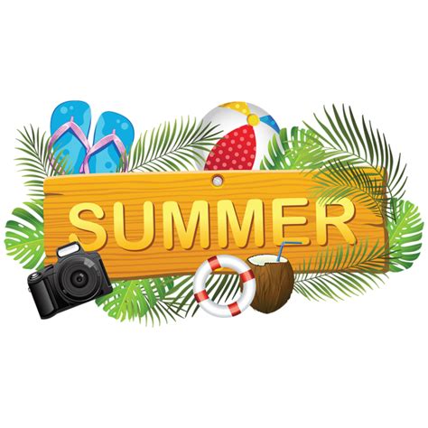 Summer Board Vector Design Images Creative Summer Board With Summer