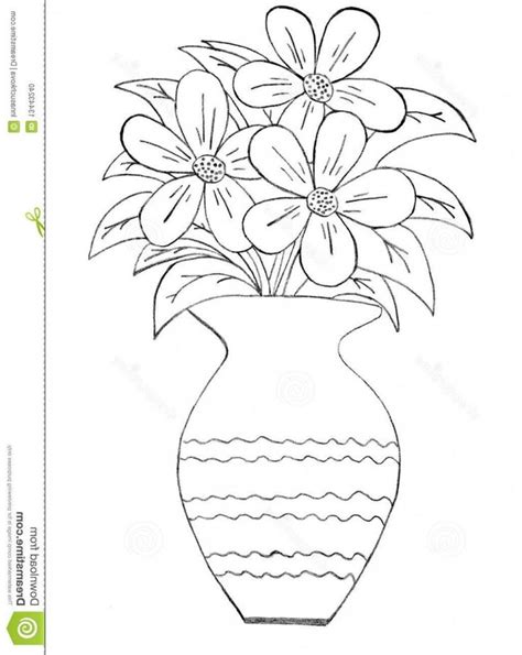 Https://tommynaija.com/draw/how To Draw A Beautiful Flower Vase