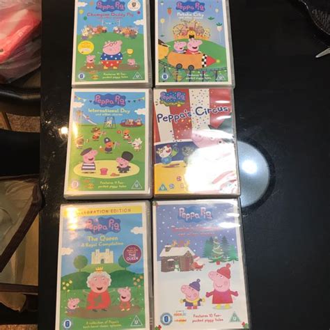 Peppa Pig Dvds Originals Hobbies And Toys Music And Media Cds And Dvds On