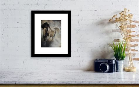 War Horse I Framed Print By Daniel Remmenga