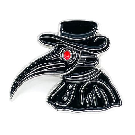 Plague Doctor Pin Vulture Culture Oddities