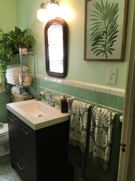 Seafoam Green And Gray Bathroom Dishice63