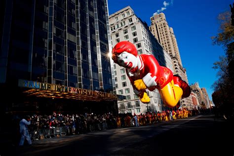 Thousands Brave The Cold For The Macy’s Thanksgiving Day Parade
