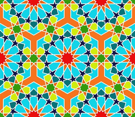 Bright Morocco Seamless Pattern 1213114 Vector Art at Vecteezy