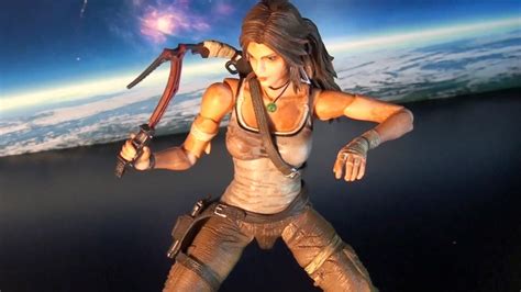 R253 Square Enix Play Arts Kai Tomb Raider Collector S Edition Lara