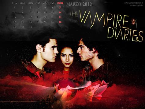 Tvd Calendar The Vampire Diaries Tv Show Wallpaper 11358791 Fanpop