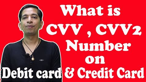 What Is Cvvcvv2 Number On Debit Cardcredit Card Youtube