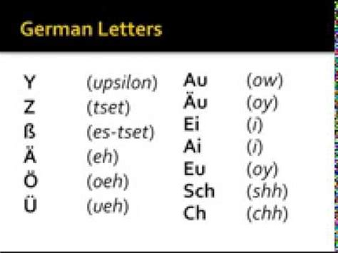 By using ipa you can know exactly how to pronounce a certain word in english. German Alphabet Phonetic - Letter