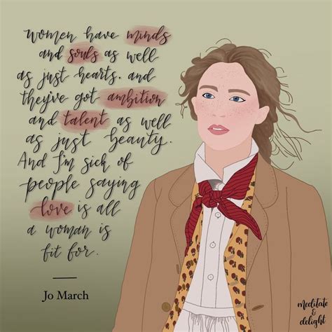Little Women Jo March Quote Little Women Quotes March Quotes