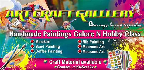 Art Craft Shop Bengali Banner Design Psd Picturedensity
