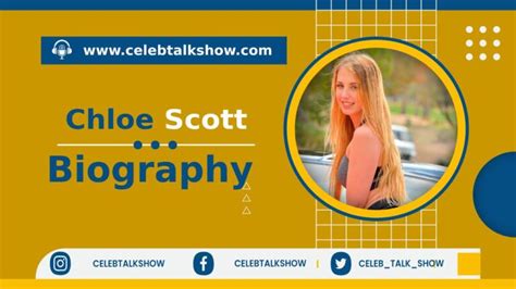 Chloe Scott Biography Know Her Real Name Height Career Facts Net Worth