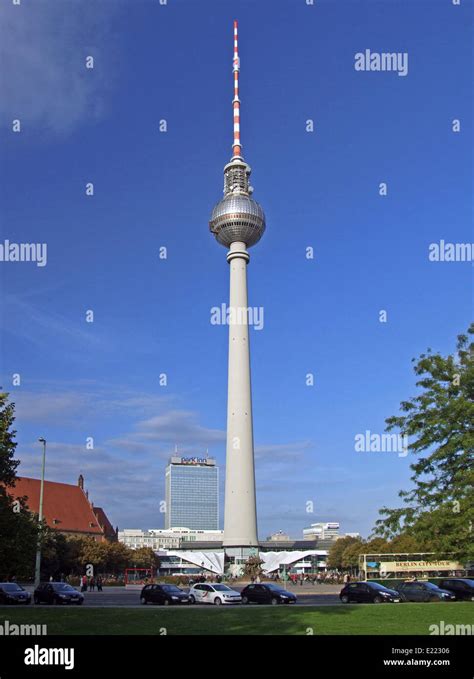 Tv Tower Germany Berlin Stock Photo Alamy