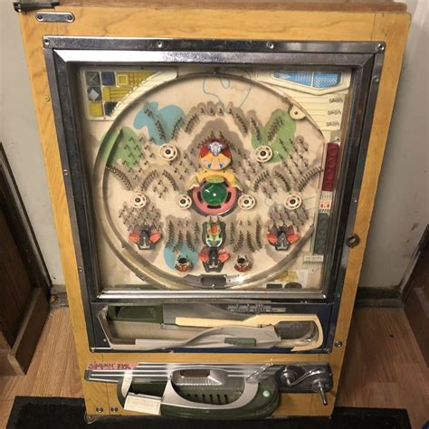 Vintage Nishijin Pachinko Machine Ball Plinko Arcade Parts Repair Repair Parts Arcade Plinko