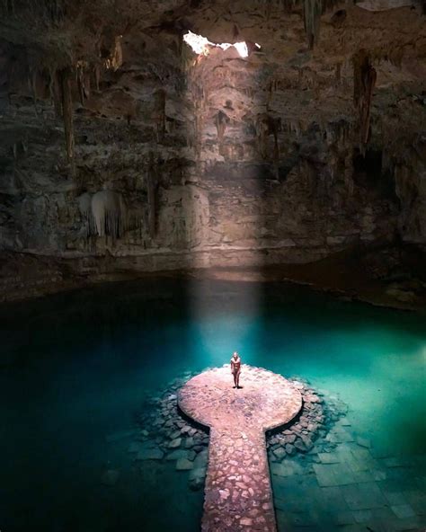 Yucatan Caves In Mexico Lugares Hermosos Viajar Por El Mundo Viajes