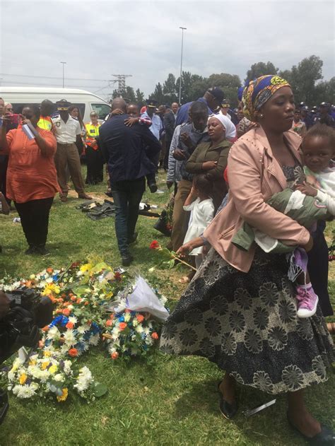 Watch Emotions Run At Memorial Service For Two Jmpd Officers