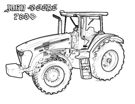 Click the john deere tractor coloring pages to view printable version or color it online (compatible with ipad and android tablets). John Deere Tractor Coloring Pages To Print at GetColorings ...