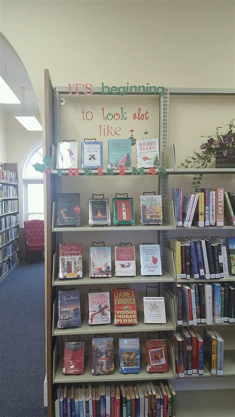 Christmas Book Display Adults Its Beginning To Look Alot Like