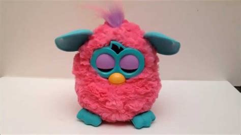 Furby Interactive Toy Pink Plush Demo Youtube