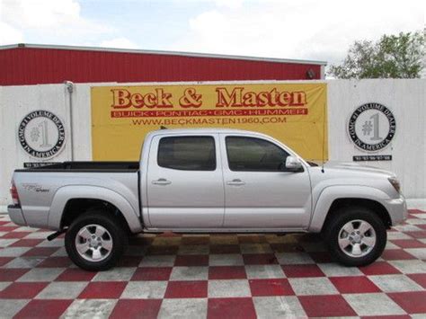 Purchase Used 2012 Toyota Tacoma Dbl Cab 4wd V6 In Houston Texas