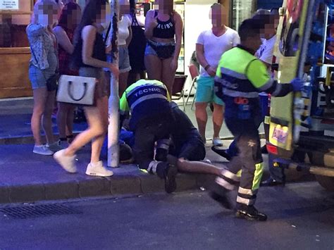 British Tourist Downed Shots As A Dare In Magaluf Bar Now In Critical Condition Daily Mail