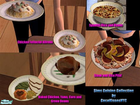 The Sims Resource Sims Cuisine Collection 1