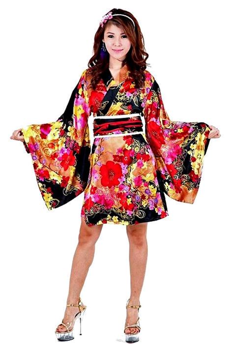 Vivacious Kimono Robe Short Kimono Kimono Online