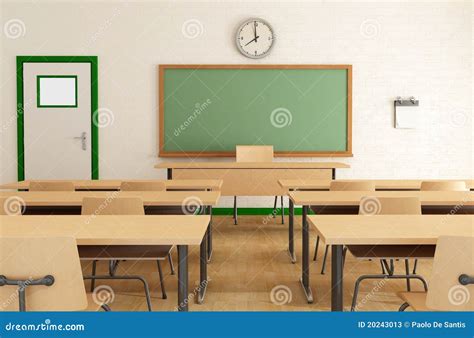 Classroom Without Students Stock Photos Image 20243013