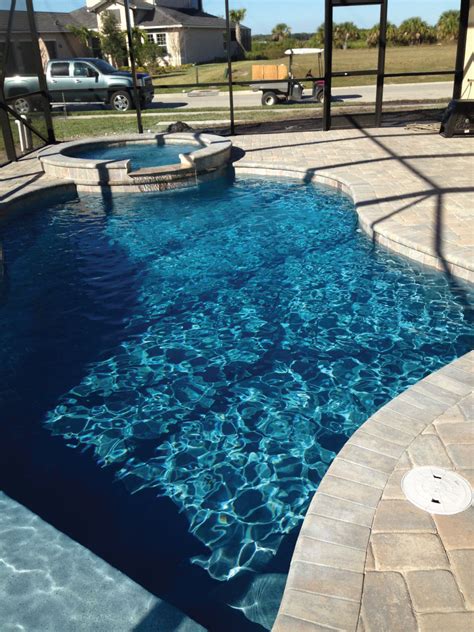 Finished New 4 Gettle Pools Sarasota Pool Builder Spa And Fountain