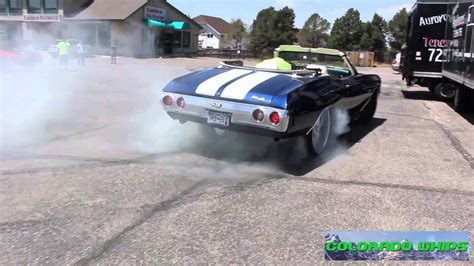 Chevelle Ss Burn Out Youtube
