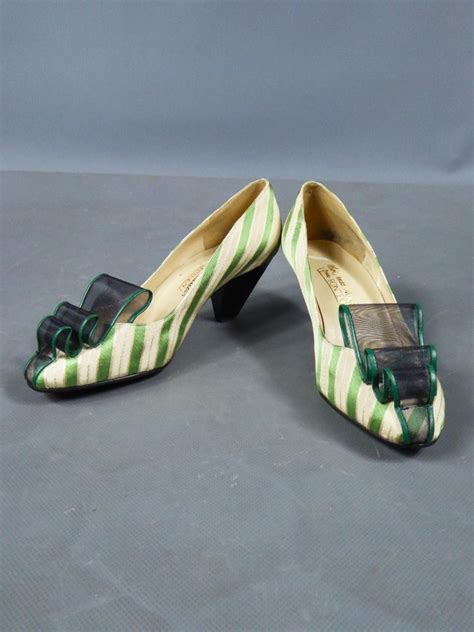 a pair of french shoes moi mes souliers heels for fonteneau circa 1970 for sale at 1stdibs
