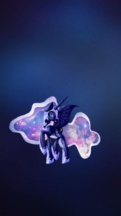 Mlp Princess Luna Nightmare Moon Wallpaper Fan Art Galaxy Mane