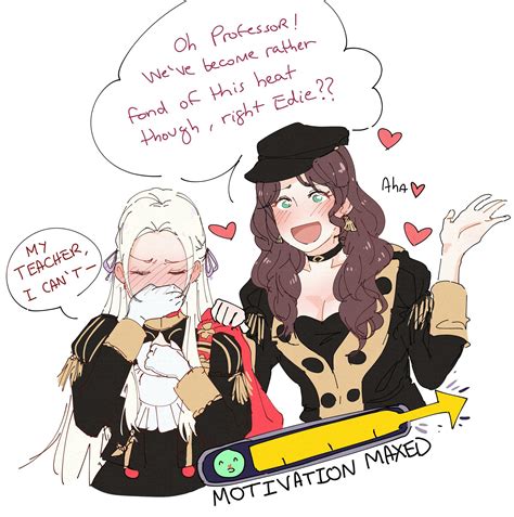 Edelgard And Dorothea Are Super Gay For Byleth Churchofdorothea