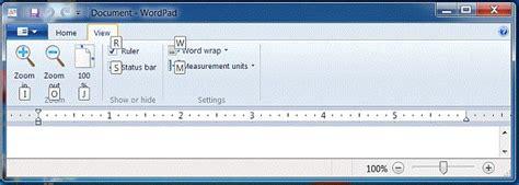 Using Windows 7 Wordpad