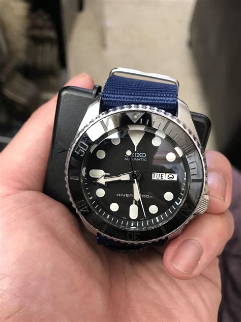 Seiko Skx007 I Lost The Lume Pip On My Bezel Insert What Do You Guys