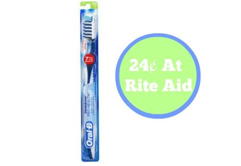 Rite Aid Deal Oral B Toothbrush 24¢ Southern Savers