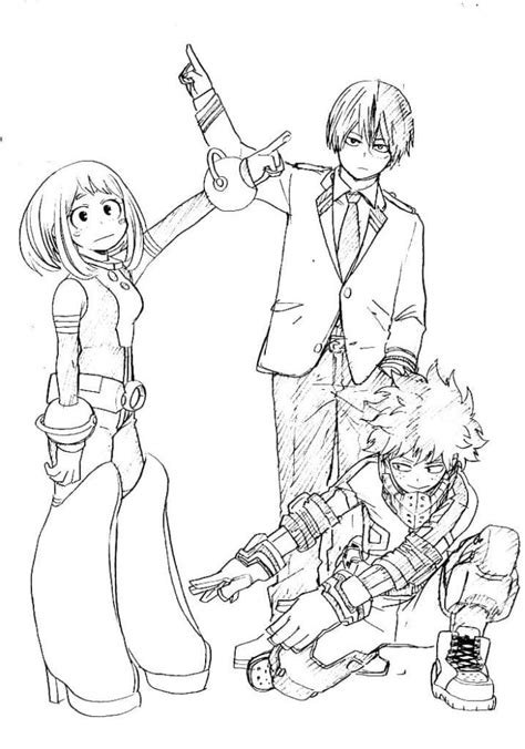 33 My Hero Academia Coloring Pages Eri Chisolmquinton