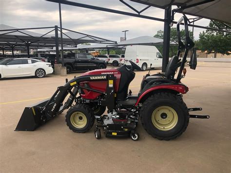 New Yanmar Sa325 Tractor With Mid Mount Mower Deck For Sale In Granbury