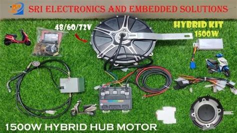 48v60v72v 1500w Hybrid Conversion Kit For Activa Retrofit Type