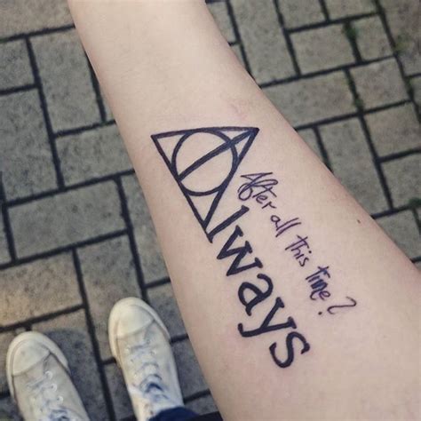 And to the outside eye. Show Us Your Harry Potter-Inspired Tattoos! | Always ...