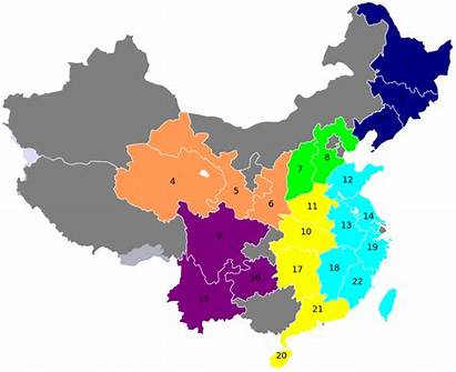 China Provinces Svg Provincias Wikipedia Coloured Archivo