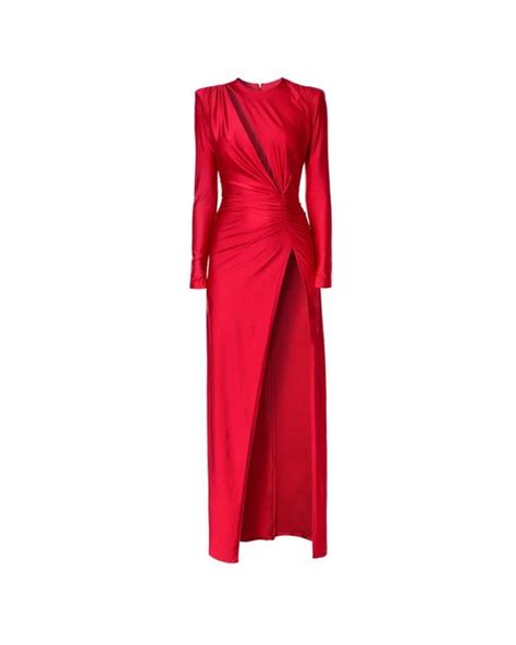 Aggi Synthetic Adriana Shy Cherry Dress In Red Lyst