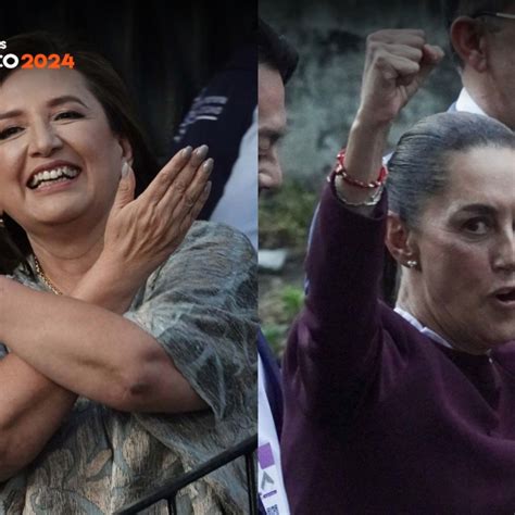 Xóchitl Gálvez Reitera Empate Y Sheinbaum Responde Con 12 Encuestas Que Le Dan La Ventaja