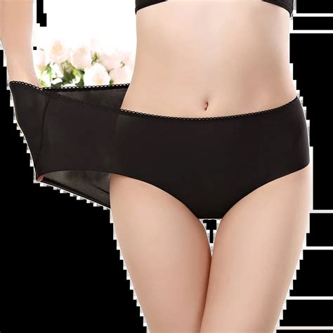 Plus Size Women Seamless Panties Underwear Female Comfort Intimates