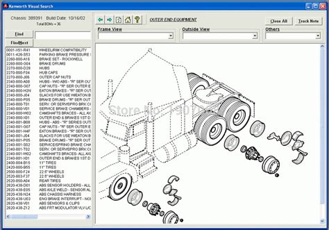 Buy Kenworth Vehicles Electronic Parts Catalogue From