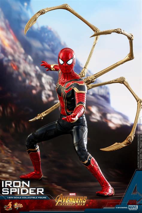 Sponsor News Hot Toys Marvel Avengers Infinity War 16 Iron Spider