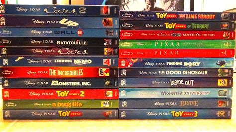 Pixar Blu Ray Collection