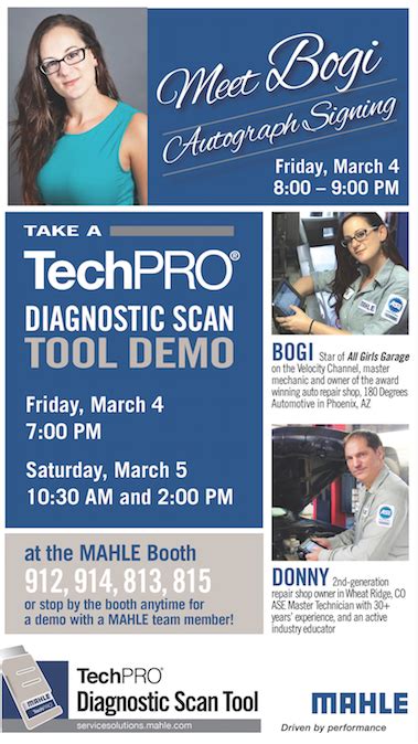 Mahle Service Solutions Techpro Demos At Vision 2016