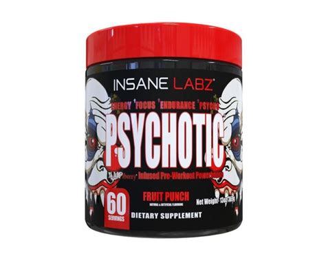 Psychotic Red 60 Doses Insane Labz Pl Suplementos