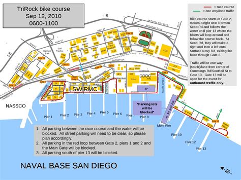 Navy Base San Diego Map Map