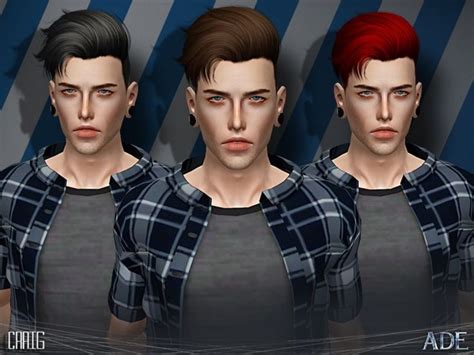 New Male Hairstyle Ll Using Stealthics Texture Ll With Custom